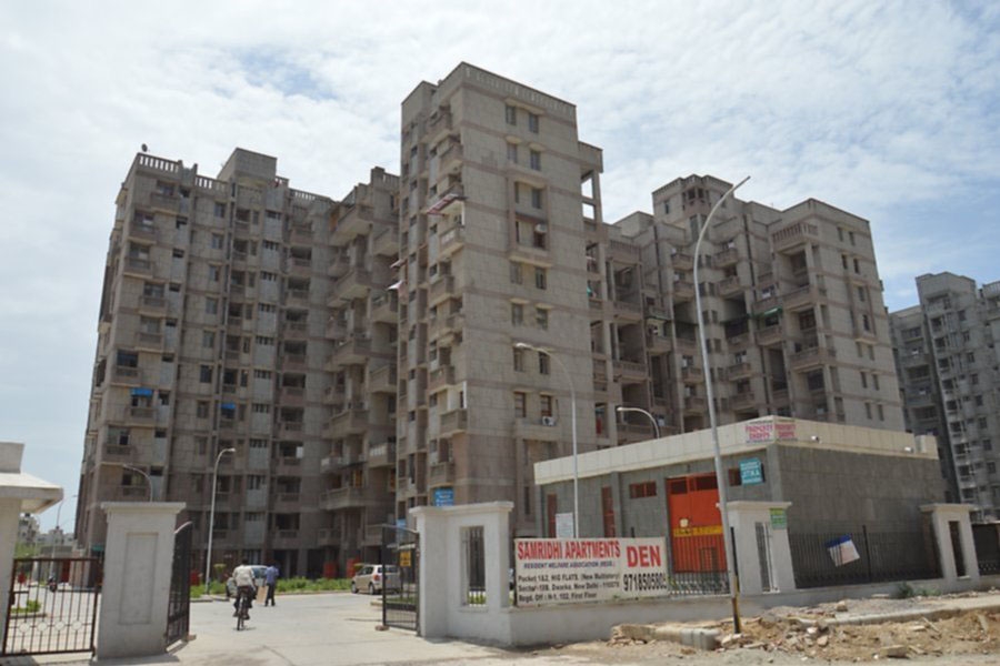 3 Bhk Flat For rent in  Samridhi Apartment Sector 18A Dwarka Delhi